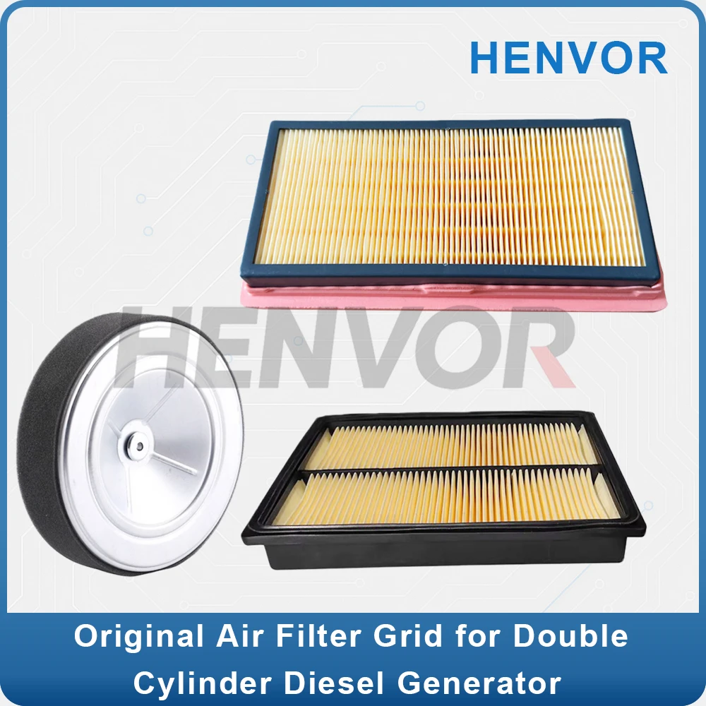Air Filter Grid for Double Cylinder Diesel Generator GX630 GX670 GX690 2V92F 2V95F
