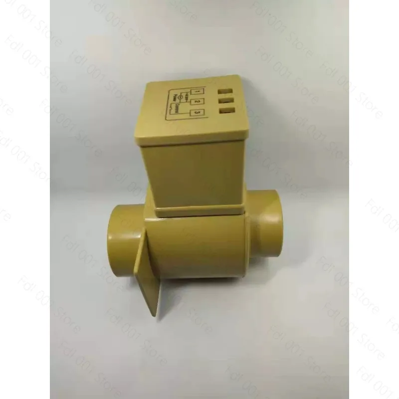 Industrial Laundry Machine Electric Drain Solenoid Valve, Plastic Auto Drainage Shut-off Valve for Dryer Washing Equipment