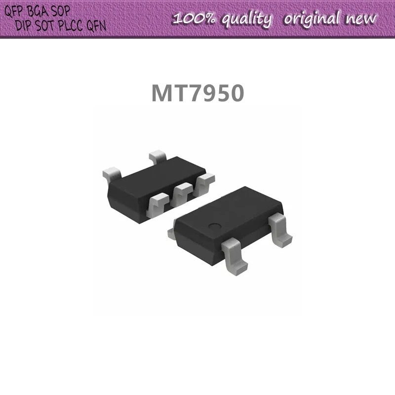 50Pcs/Lot   MT7950 7950   SOT23-5
