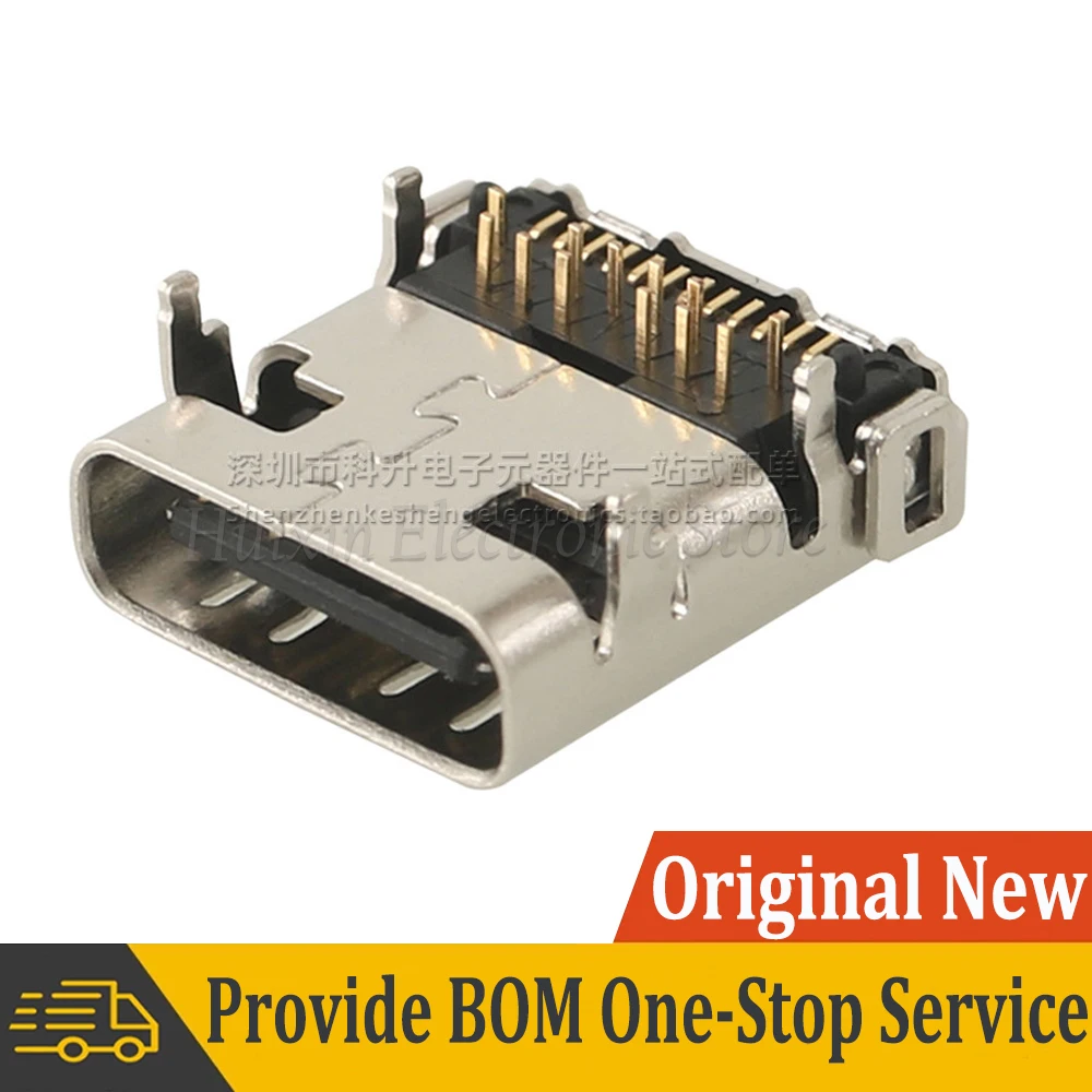 5pcs 2171830001 USB Type C 24 Pin 24P Female SMT Socket Connector Jack USB Type-C DIP24 High Definition Transmission Top Mount