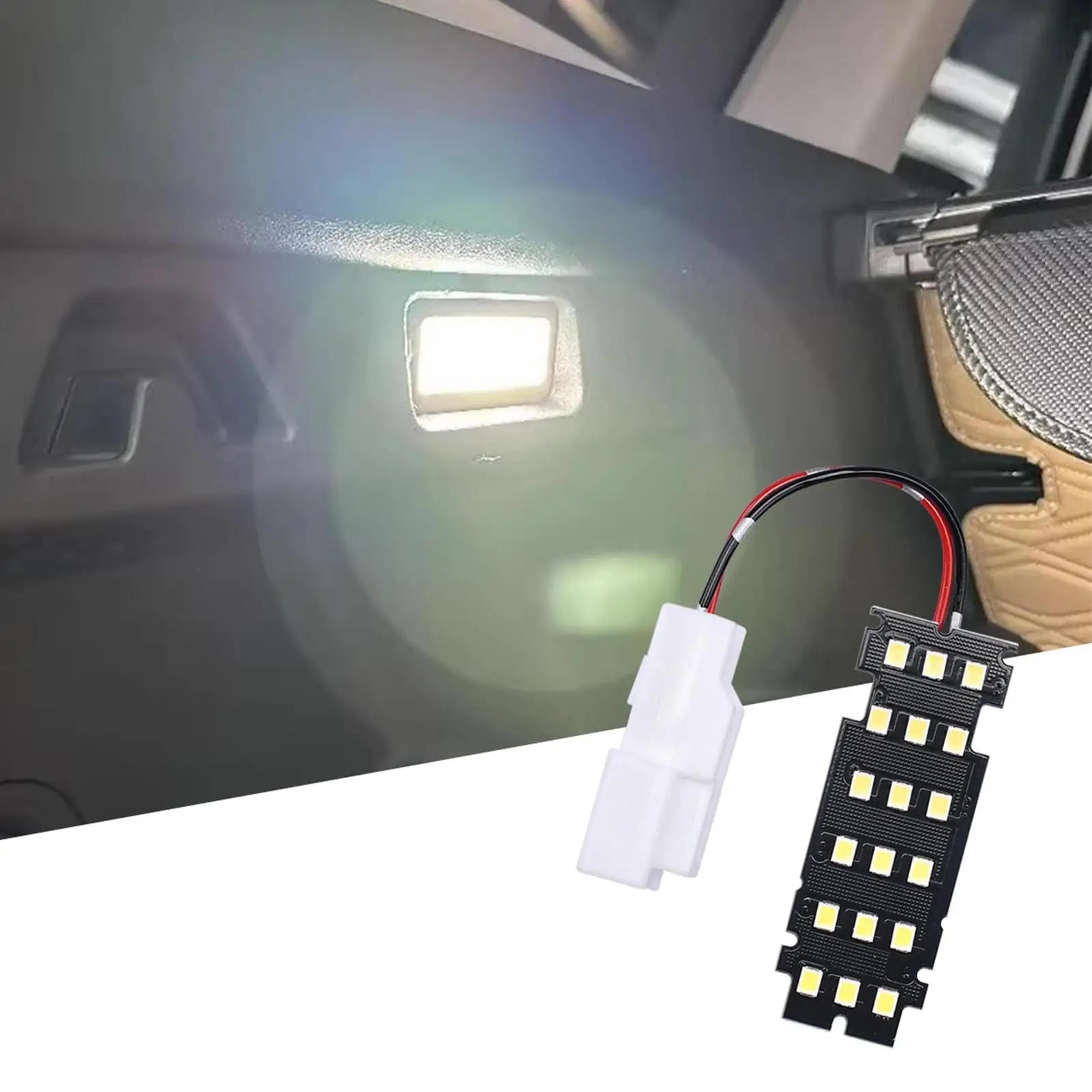 For Truck Trunk Cargo LED Light Super Bright Reading Soft Lighting Auto Trunk Interior Light For Sedan Truck SUV RV Garage