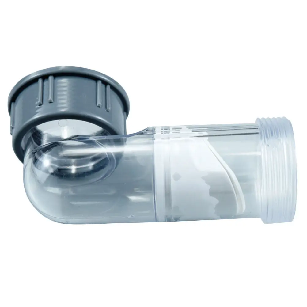 Sewer Hose Fitting 90 Degree Hose Elbow One Way Valve For Drain Hose Sewer Pipe Plastic Hose Fittings Connector For Bathroom