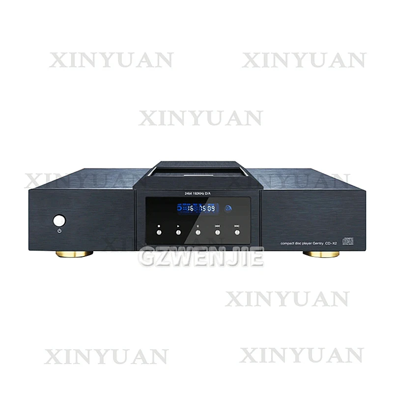 HIFI CD Player, Household Lossless Music Player with OPA2604 Op-Amp, 24bit 192KHz DTS Decoding and XLR Outputs