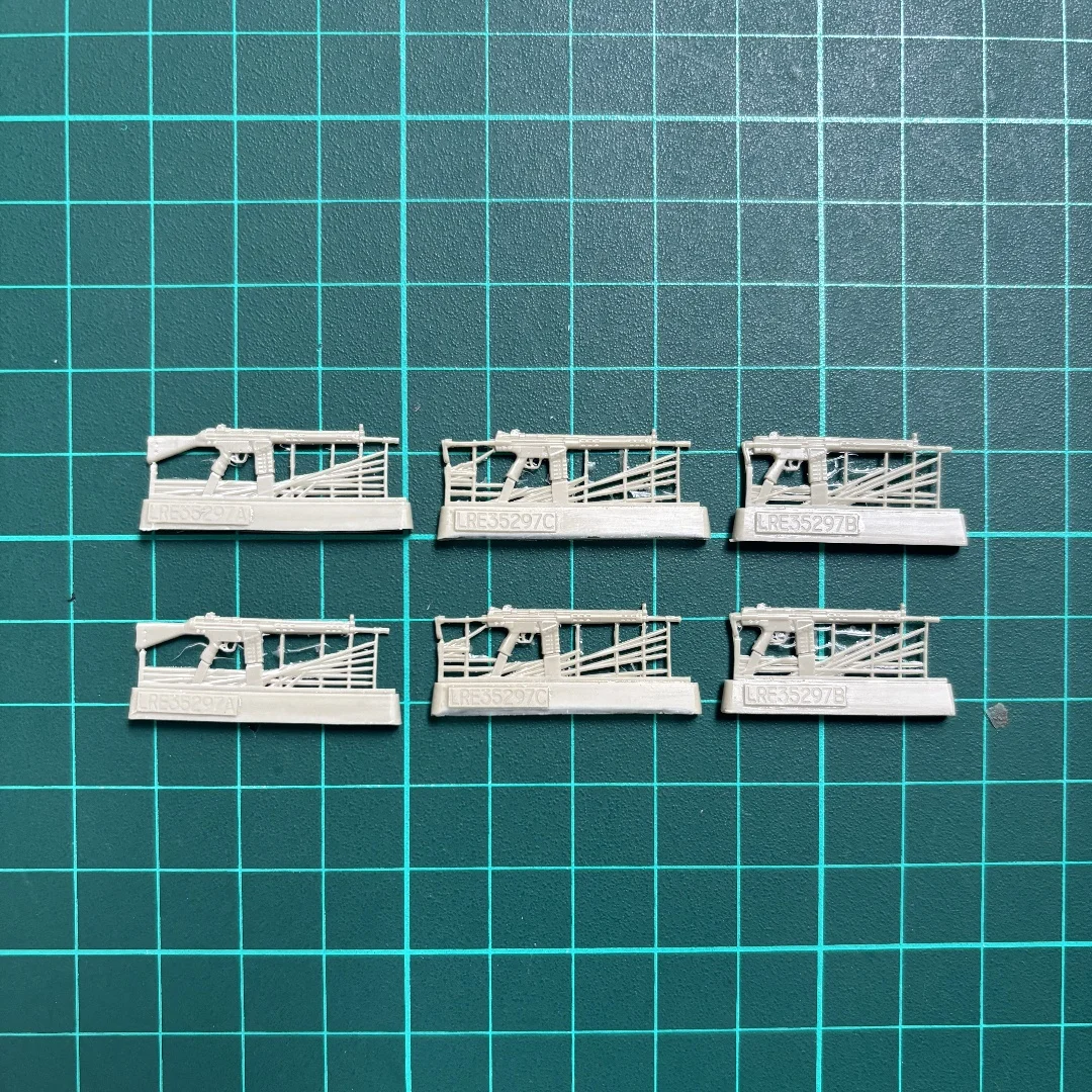 1/35 Resin Unpainted Model Kit, Heckler & Koch G3A3 and G3A4 Rifle Kit (6 units) Unassembled and unpainted GK, 1251T