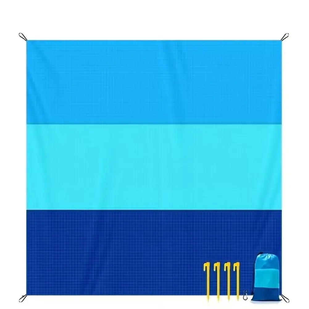 Extragroße Strandmatte Strandtuch Stranddecke Sandabweisend Wasserdicht Schnelltrocknend Outdoor-Decke Tragbare Camping-Reise-Picknickdecke – Detail 10