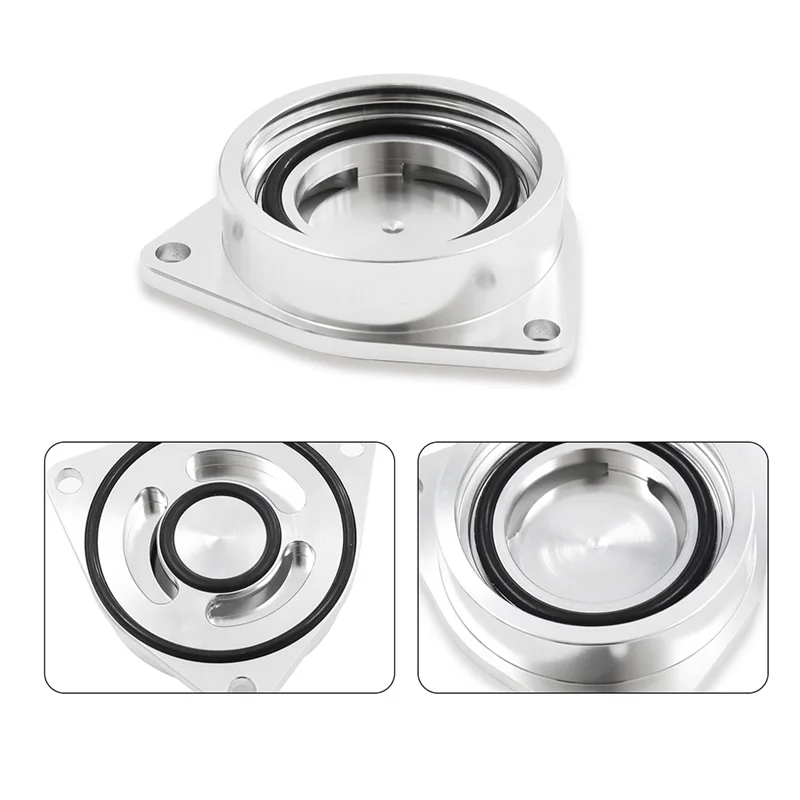 

B03C-Car Flange Adapter Blow Off Valve Flange For Honda Civic 1.5T Pressure Relief Valve Adapter Connection Flange