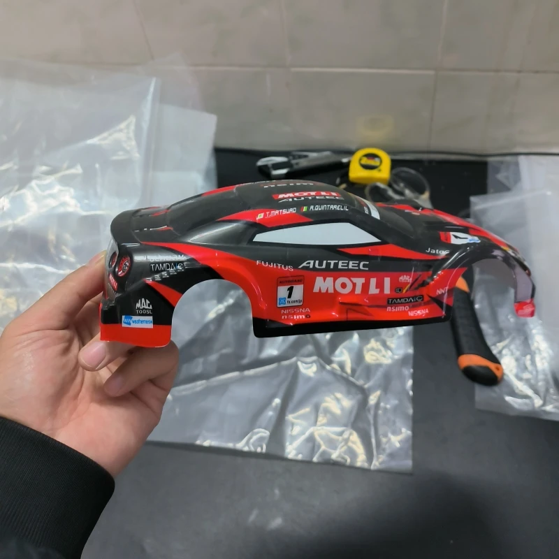 Na nadwoziu drogowym 1 18, rc drift body 1/18, 150mm podwozie, części do samochodów zdalnie sterowanych 1/18