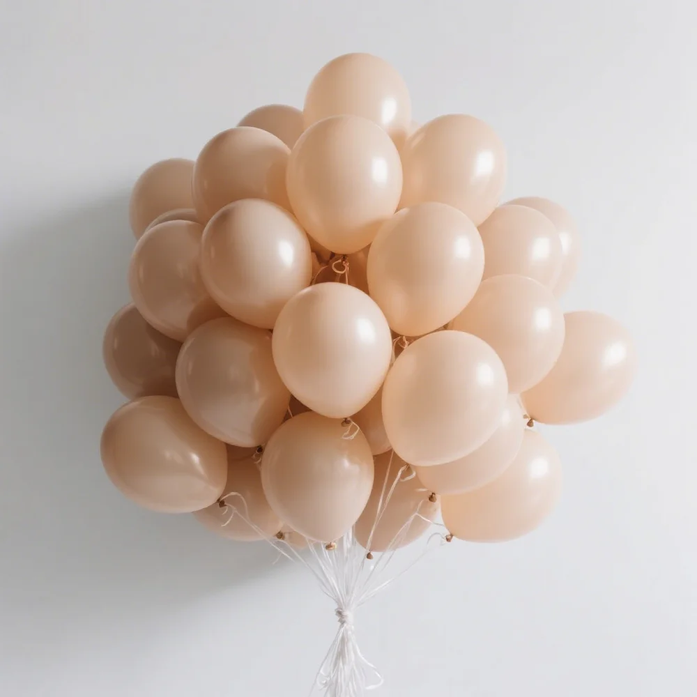 

100pcs Skin Latex Balloon Wedding Birthday Anniversary Graduation Festival Celebration Indoor Party Decoration Balloon Supplies