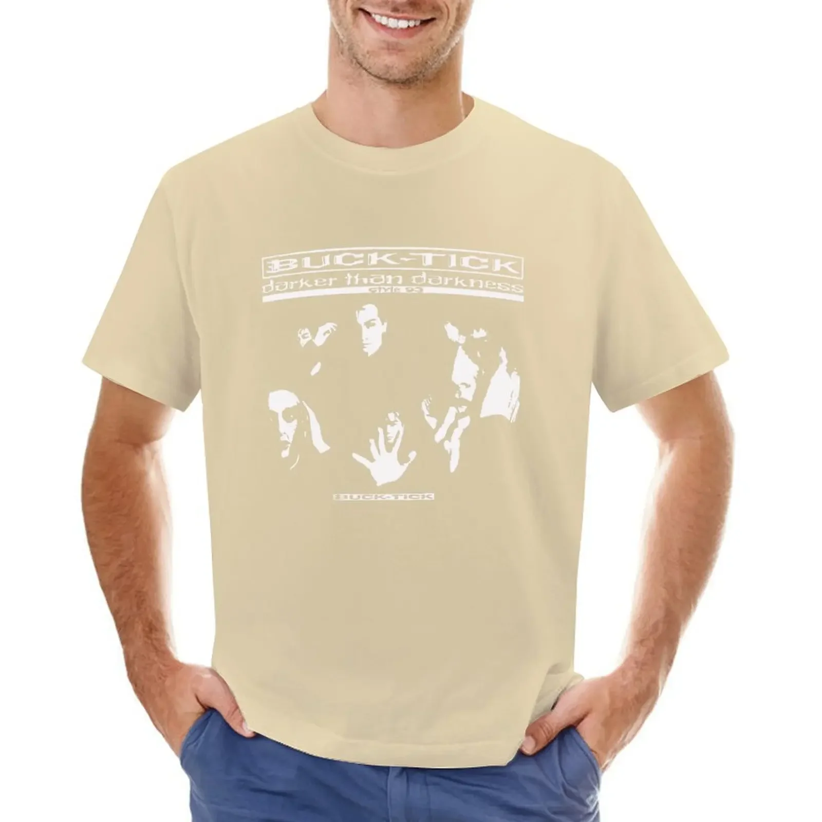 Buck Tick Darker Than Darkness T-shirt kawaii clothes blanks plain