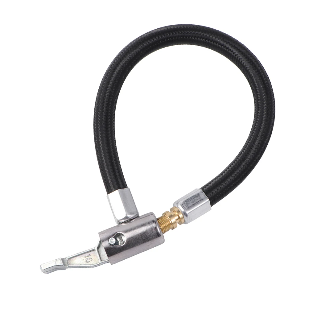 

10Cm Premium Tire Inflator Hose Adapter Locking Air Chuck For Car Motorcycle Bike Valve No Leak Durable Metal Quick