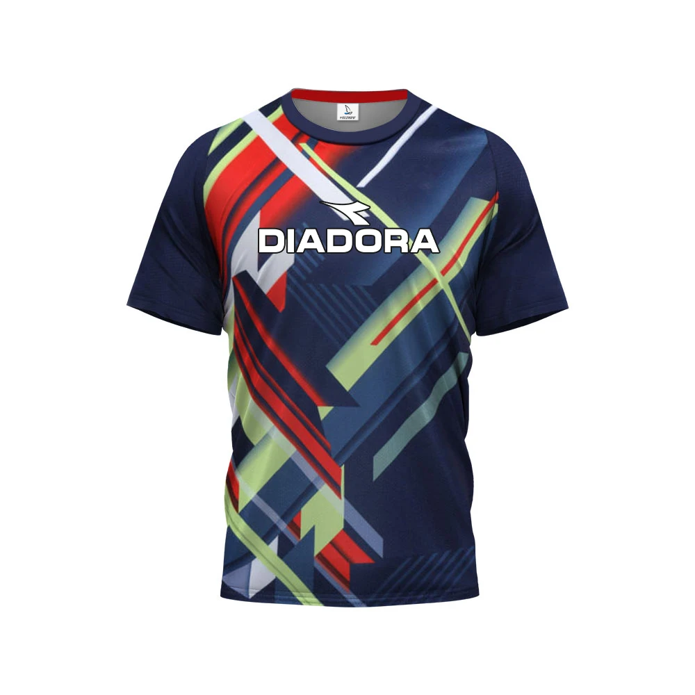 2024 피트니스 반팔 배드민턴 스포츠 의류, 테니스 의류, 여름 도나 남성 통기성 땀 흡수 사이클링 의류