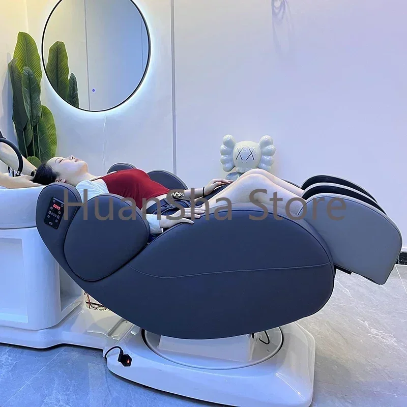 Head Spa Salon Chair Professional Massage Water Machine Hairdressing Shampoo Chair Treatment Stylist Sillas Furniture Beauty