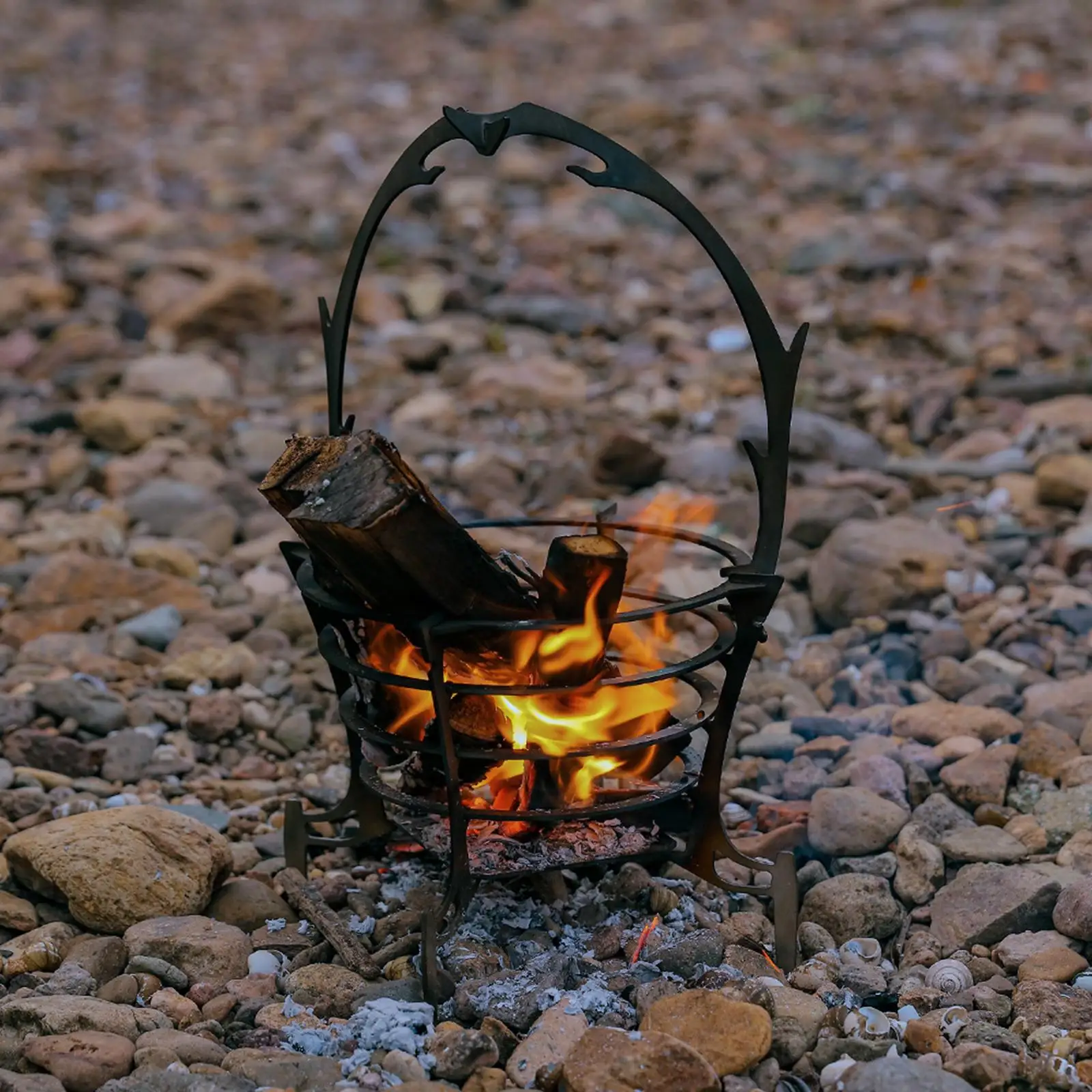 

Durable Outdoor Stove Compact Lightweight Collapsible Fireplace Perfect for Camping Wood Burning Hiking