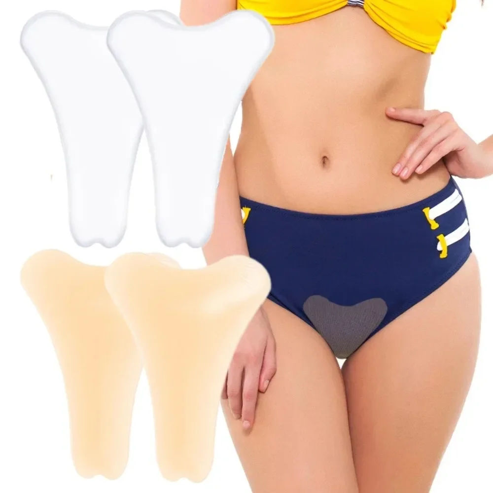 Celana dalam silikon, legging, dan bikini dengan bantalan penutup untuk mencegah camel toe, nyaman dipakai.