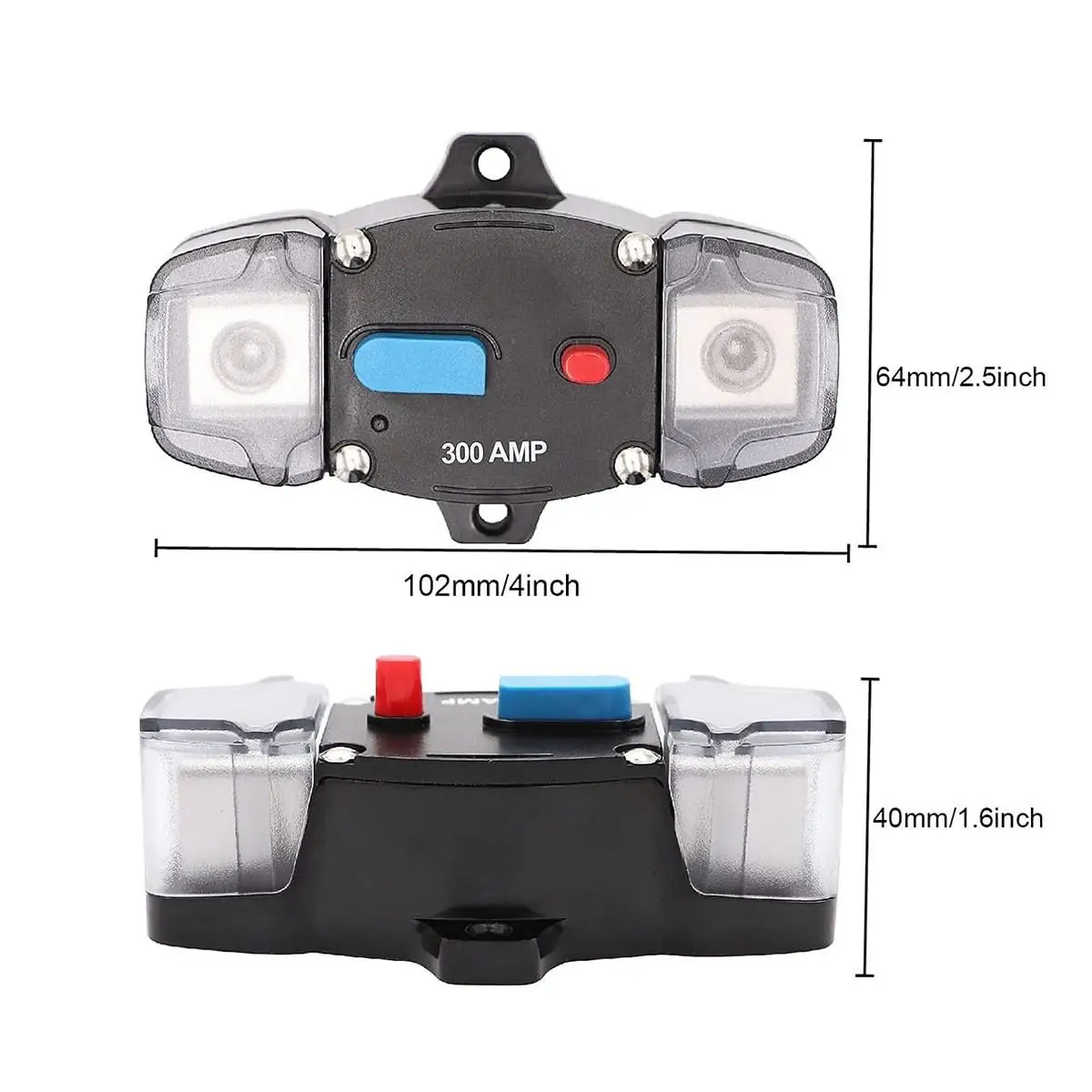 Car RV Yacht Circuit Overload Protector, Automatic Short Circuit Switch 50A~ 300A Self-Restoring Circuit Breaker