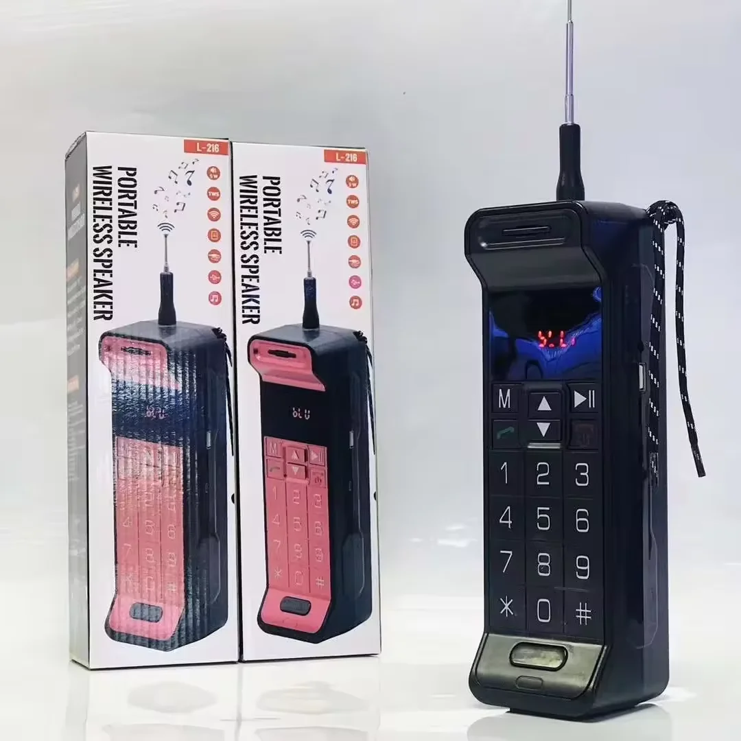 

HiFi качественный звук портативный беспроводной сабвуфер HD вызов мобильный телефон Bluetooth динамик с функцией радио TF-карта USB AUX плеер