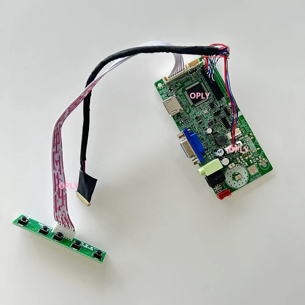 

Плата контроллера 58C HDMI-совместимая VGA для B140RTN01.0 B140RTN02.2 1600X900 Светодиодная панель Экран монитора 14 дюймов DIY