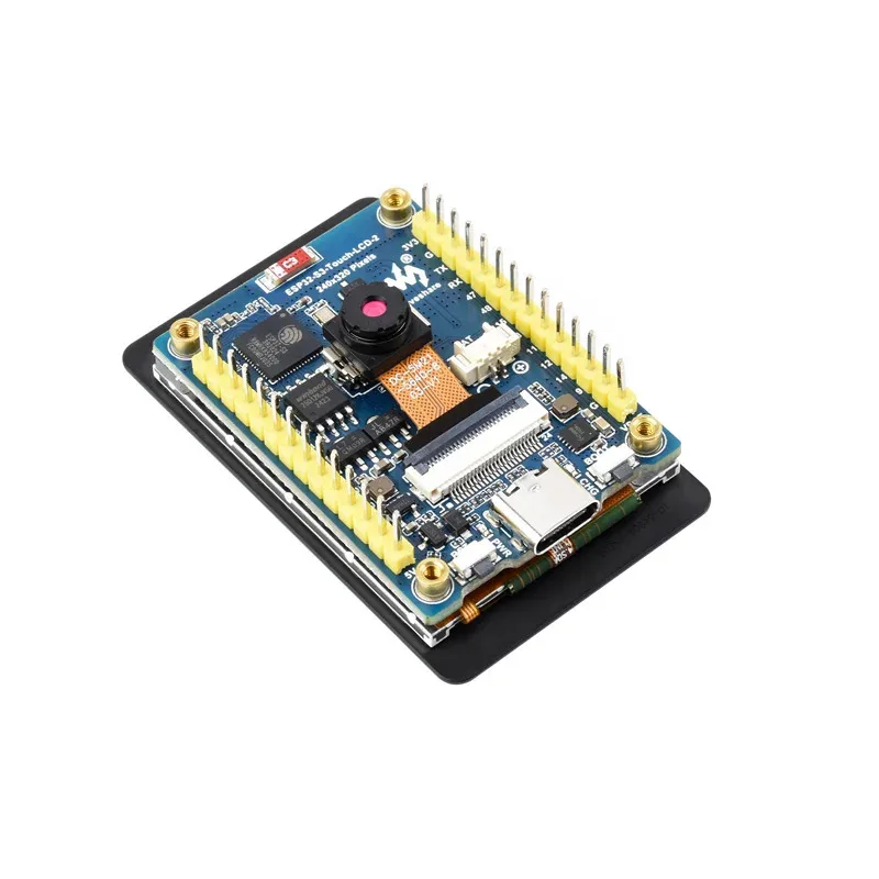 Waveshare ESP32-S3 2인치 용량성 터치 디스플레이 IPS 240×320 카메라 터치 옵션은 WiFi Bluetooth 개발 보드를 지원합니다.