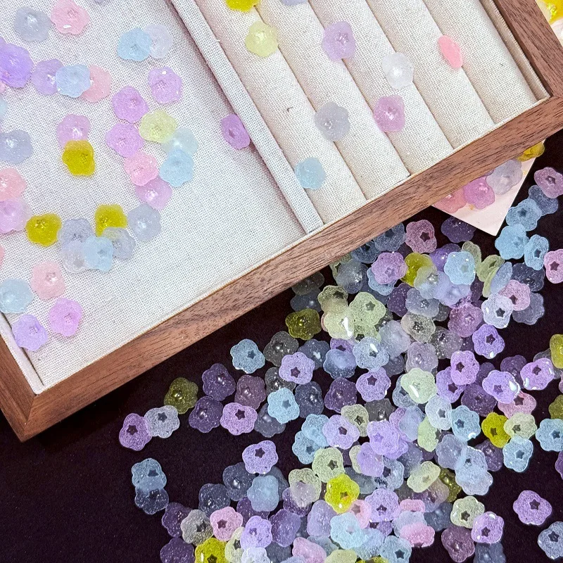 50Pcs 11X10.5mm Mini Sugar Cloud Resin Charms DIY Cream Glue Gap Fillers For Nail Art Guka Card Phone Case Slime Craft Supplies
