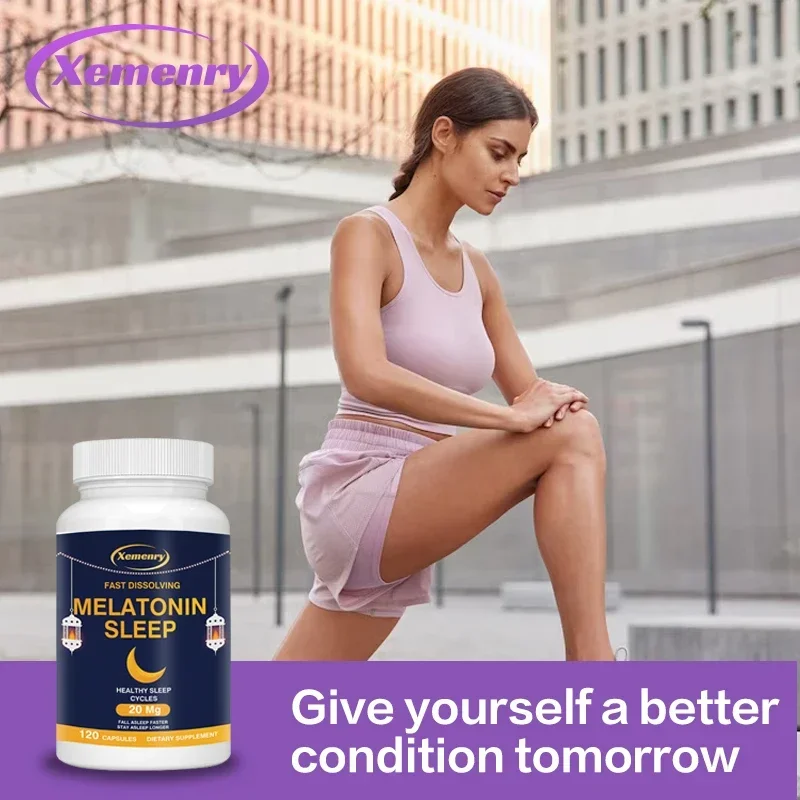 Melatonin 20 Mg Sleep Aid Capsules