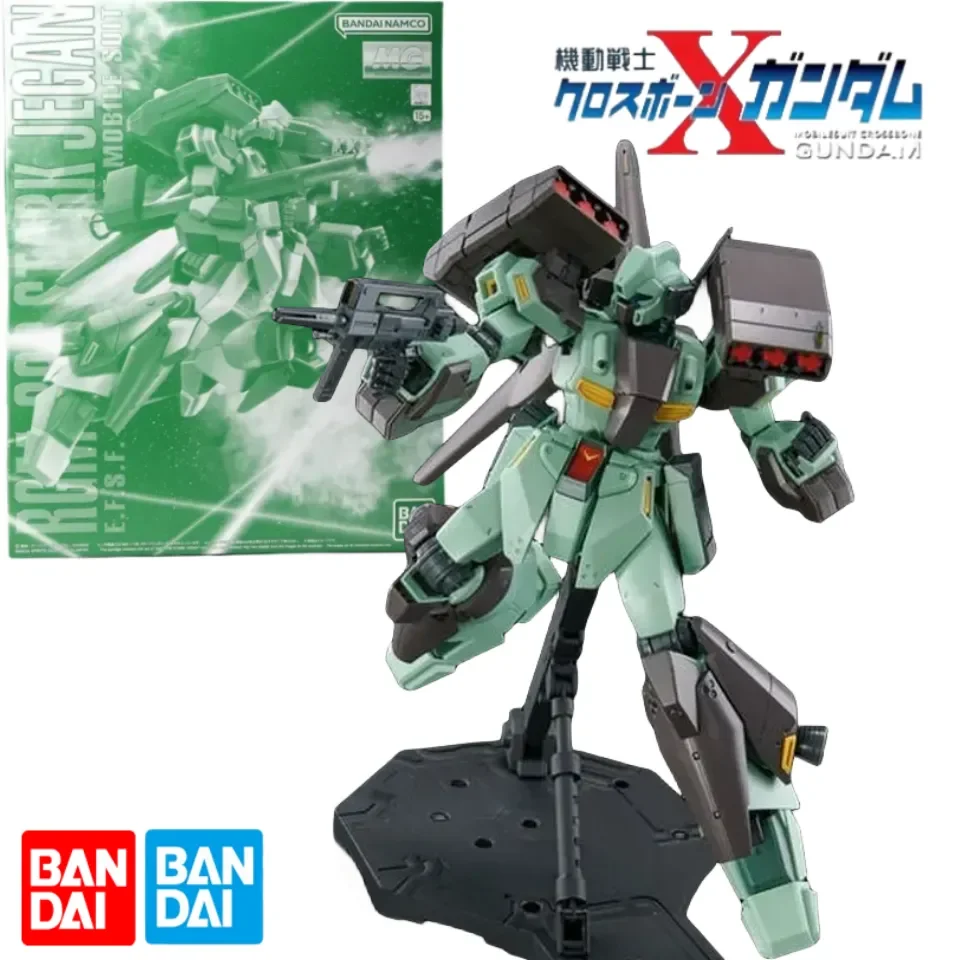 Bandai Gundam Anime Model Mg 1/100 Rgm-89s Stark Jegan Action Figure Assembly Model Pb Limited Toy Kids Gifts Cool