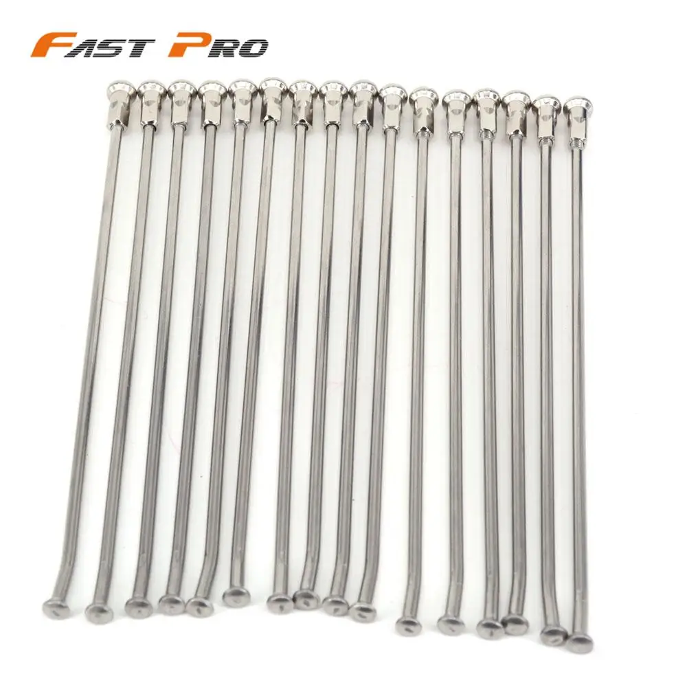 Motorcycle 36 Pcs 21" Front 18" 19" Rear Wheel Steel Spokes Nipples For KTM HONDA KAWASAKI SUZUKI YAMAHA EXC EXCF XC CRF YZF XR image 4