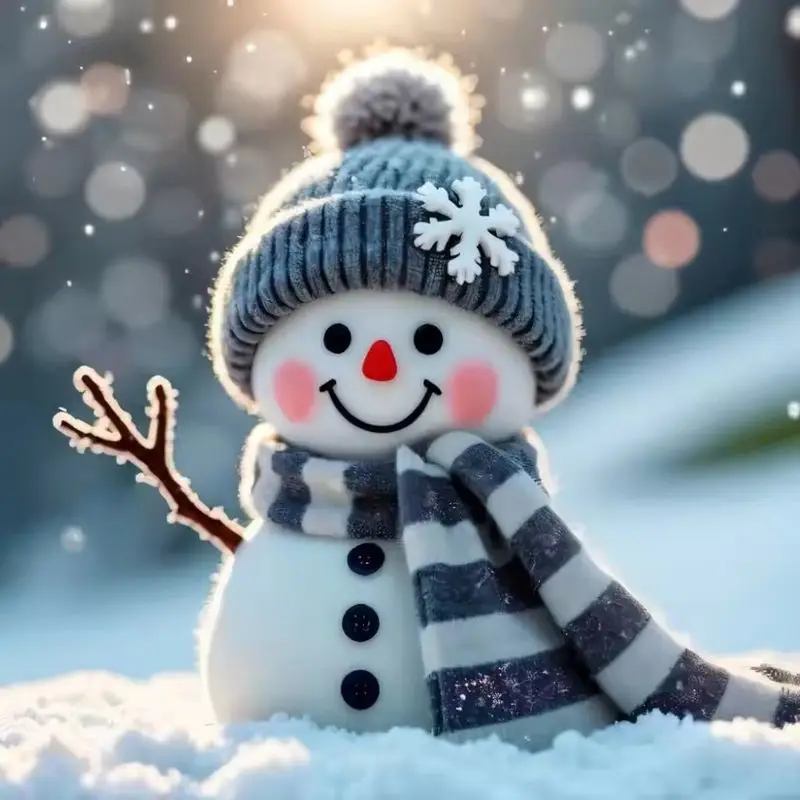 

GATYZTORY Diamond Painting Snowman 5D DIY Spring New Arrival Diamond Embroidery Handmade Gift Wall Decorations