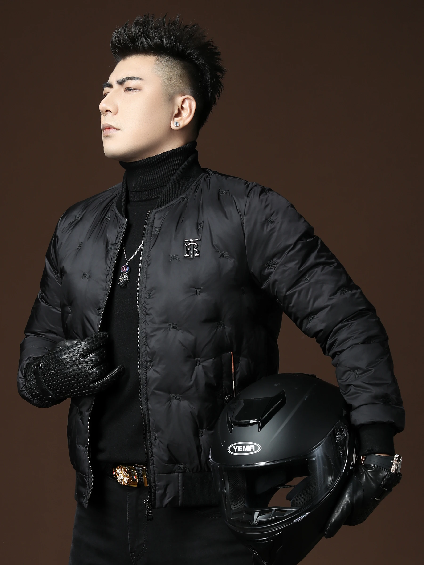 Men's Winter Puffer… - image