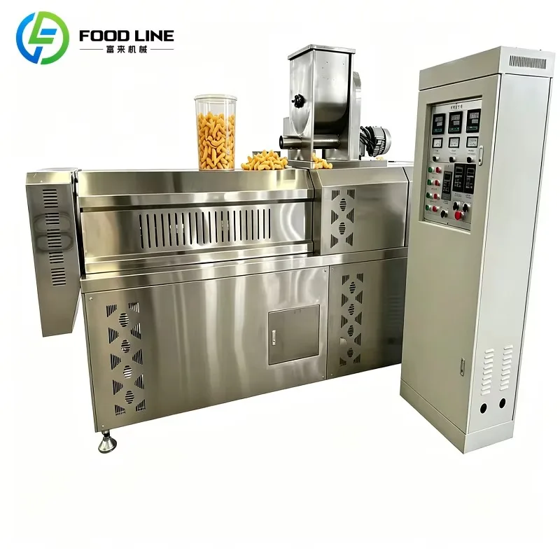 Customized Rice Cake Puffing Machine Puffed Corn Snacks Making Machine