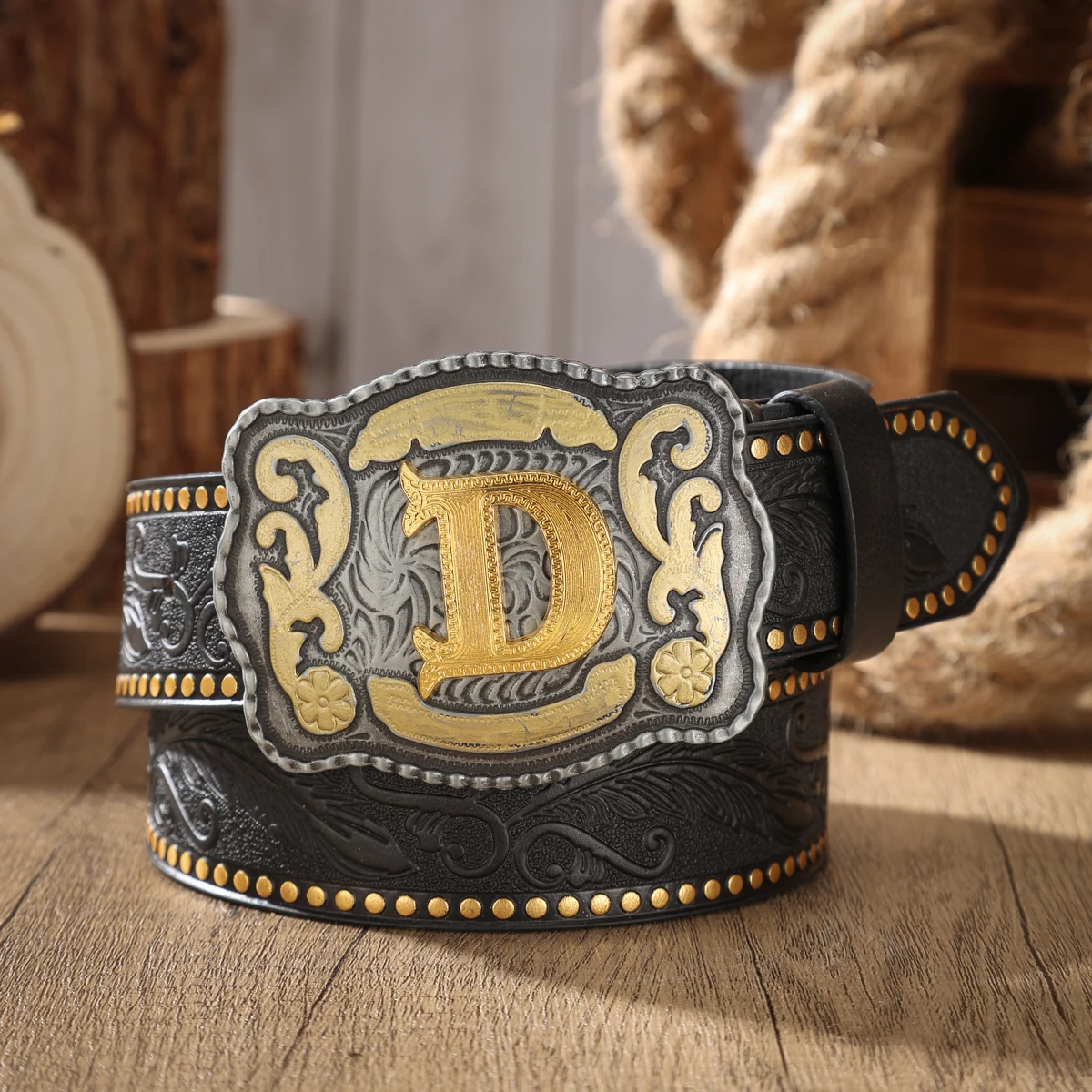 Ein PU-Gürtel für Damen und Herren, der den Stil von Western-Denim und Retro vereint, ist perfekt für alltägliche Freizeitausflüge. – Detail 20