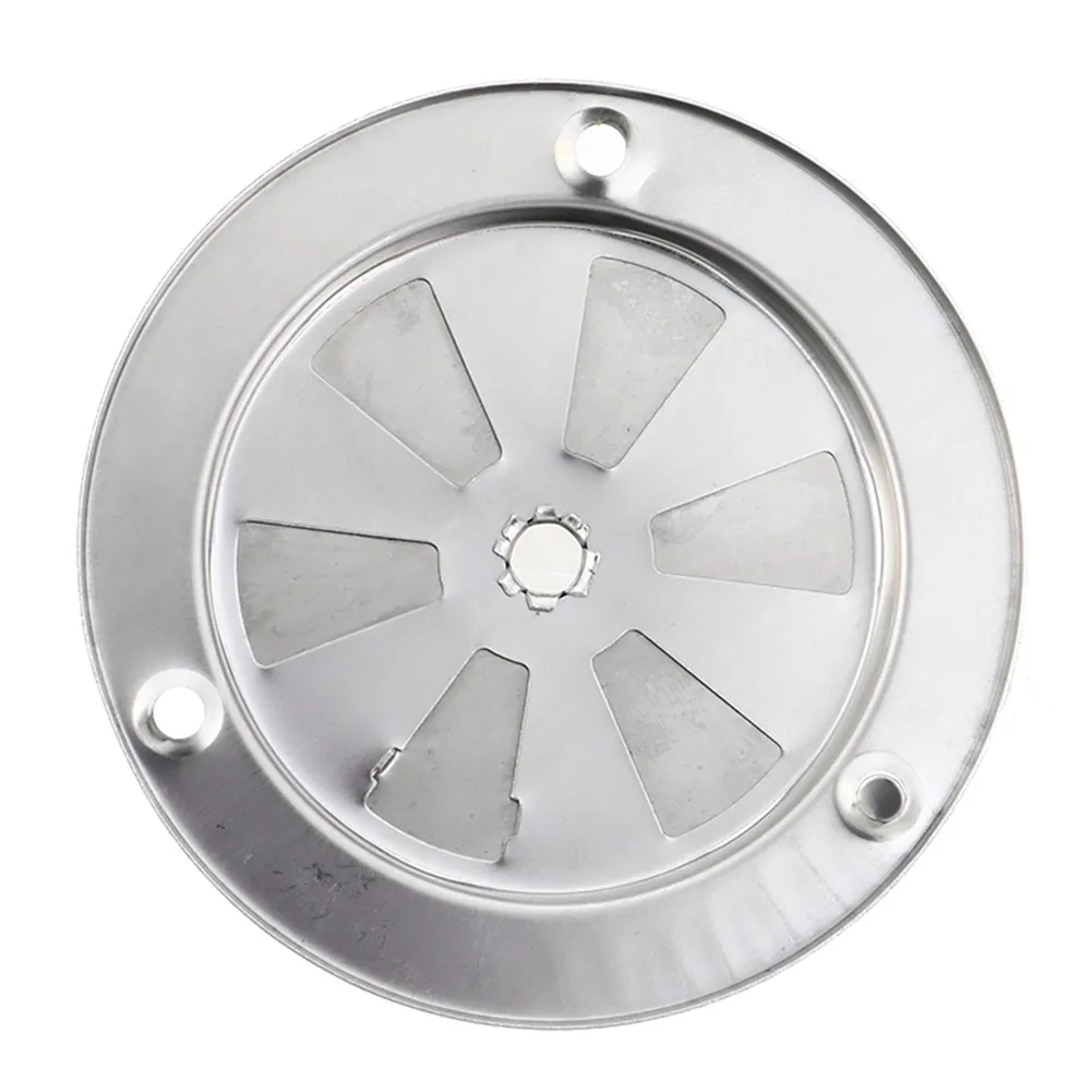 Stainless Steel Adjustable Air Vent Grille Round Ducting Ventilation Grilles Cover BBQ Grill Smoker Exhaust Vent Stove