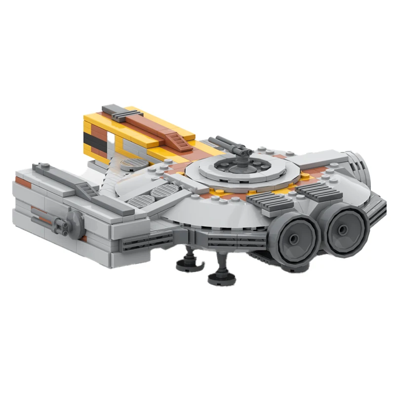 Star Movie MOC Senior Bricks CEC XS Stock Light Freighter Building Block Giocattoli Assemblare Modello Collezione fai da te Set Regali di Natale