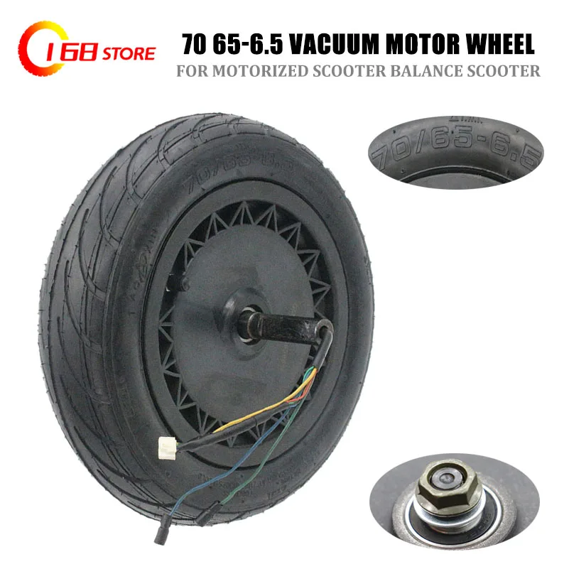 

70/65-6.5 Tubeless Tyre 10 Inch Hub Motor for Xiaomi Mini Electric Balance Car Scooter Moter Accessories