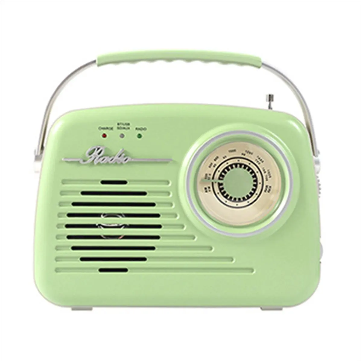 DT1960 Mon.Vintage Multifunctional Bluetooth Radio Retro Design with USB BT SD FM AUX Connectivity Ideal for Home and D
