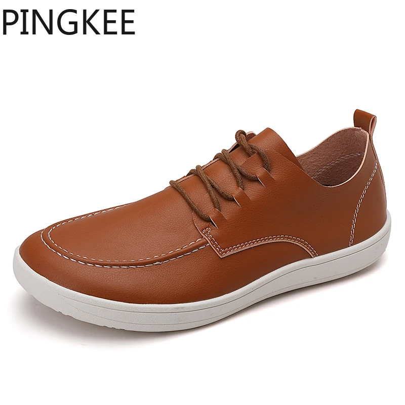 PINGKEE Tennis Zero Drop Soles Mens Barefoot Foot Wide Toe Box Shoes Men's Lightweight Trail Running Shoes Man Toebox Sneakers