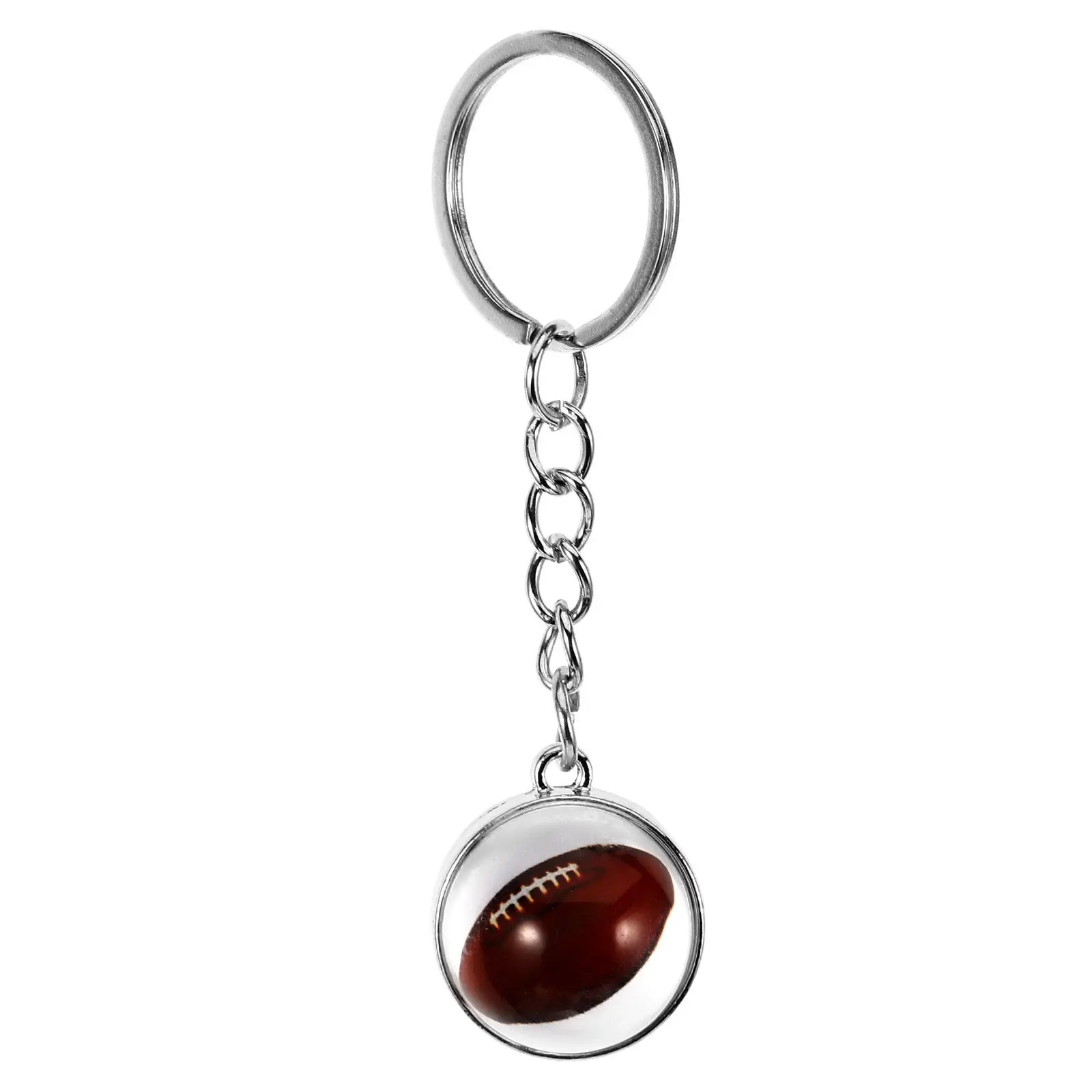Sport Ball Key Chain Pendant Lightweight Sturdy Key Holder Bag Pendant Sports Keyring Creative Decoration for Car Keys Home Keys