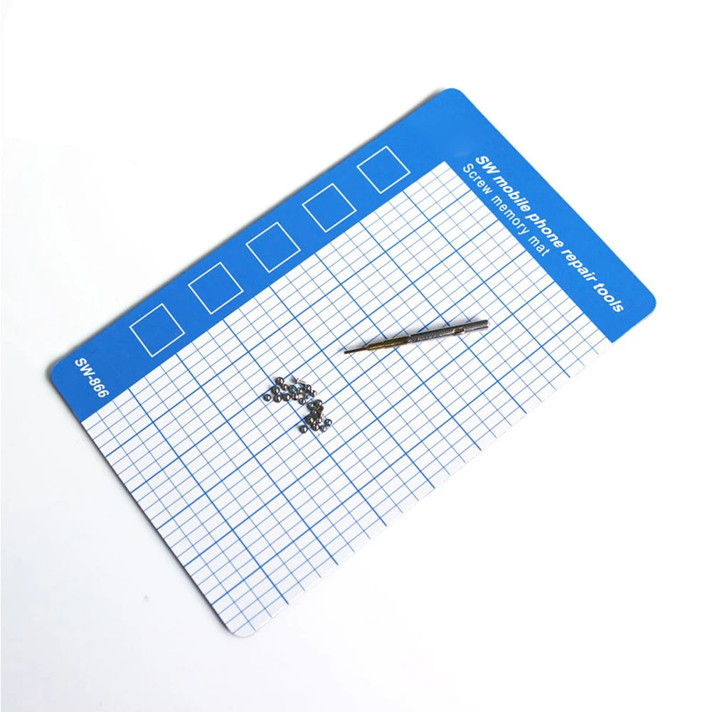 Magnetic Screw Mat 145x90mm Magnetic Pad Screw Disassembly And Repair Work Pad Tool Working Memory Pad Repair Tools