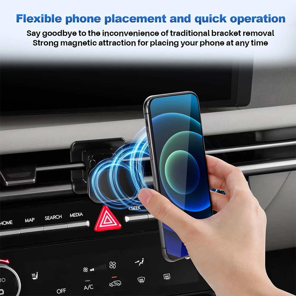 For Hyundai Tucson NX4 2025 2026 2027 Car Phone Holder Magnetic Phone Holder Car For Tuscon Car Phone Holder Magnetic for NX4 view 4