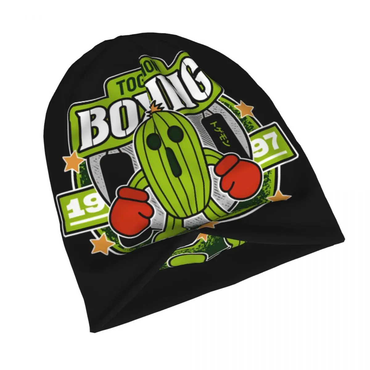 تصميم فريد من نوعه Togemon Boxing Digital Monster Digimon Bonnet Knit Hat Merch Winter Cozy Chemo Beanies للرجال