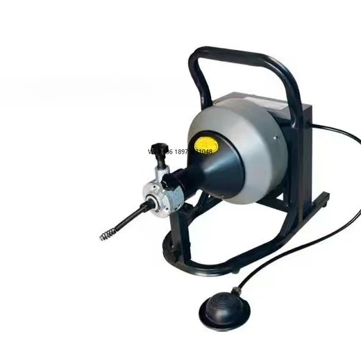 

Automatic Portable Low-Powered Drum Pipe Cleaning Machine for Pipeline Dredging