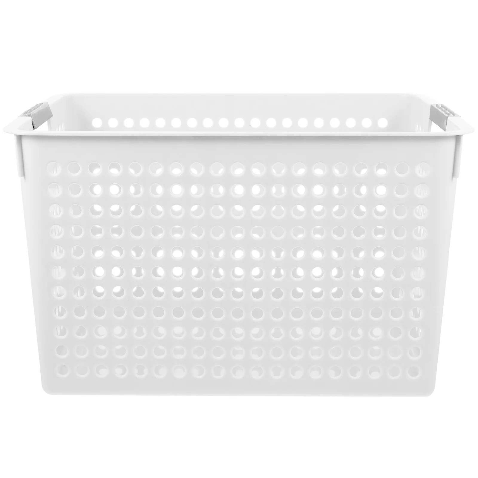 Convenient Laundry Holder Storage Shelf Home Gift Clothing Receiving Basket White Child Baskets