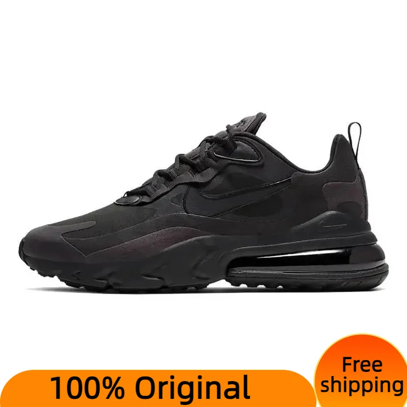  Nike Air Max 270 React Black Oil Grey Sneakers shoes CI3866-003