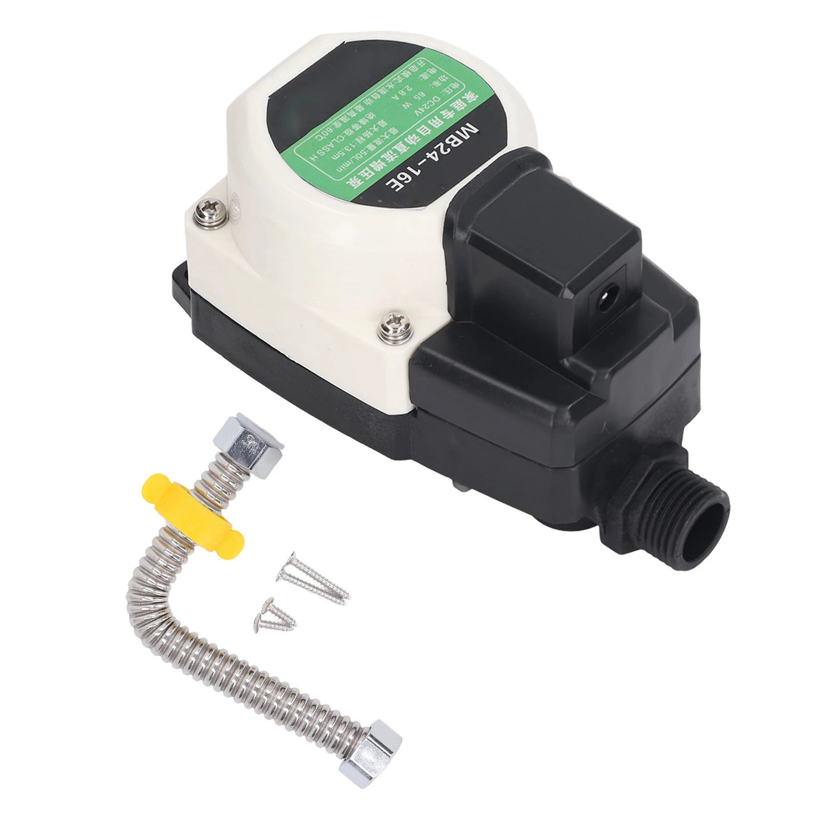 Water Pressure Booster Pump Low Noise Waterproof Dust Proof Auto Control Shower Booster Recirculating Pump DC24V