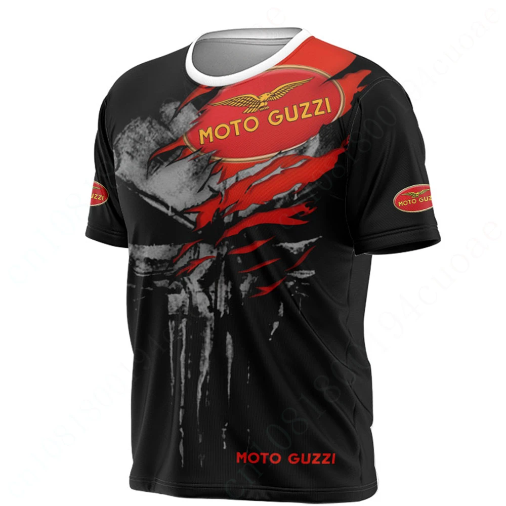 

Moto Guzzi Clothing Casual T Shirt For Men Women Unisex Oversized T-shirt Breathable Tee Harajuku Short Sleeve Anime T-shirts