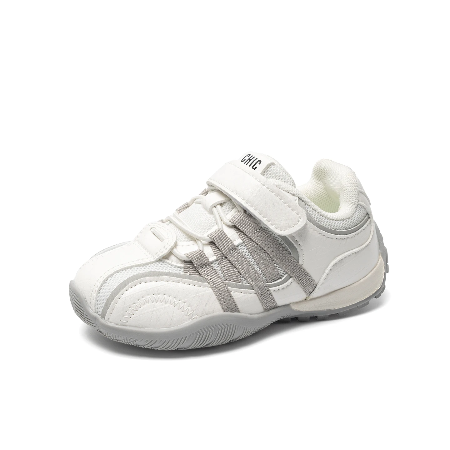 Kids Retro German Trainer Sneakers, Toddler Boys Girls Hook Loop Casual Shoes Autumn, Breathable Walking Shoes, Pink/ Silver