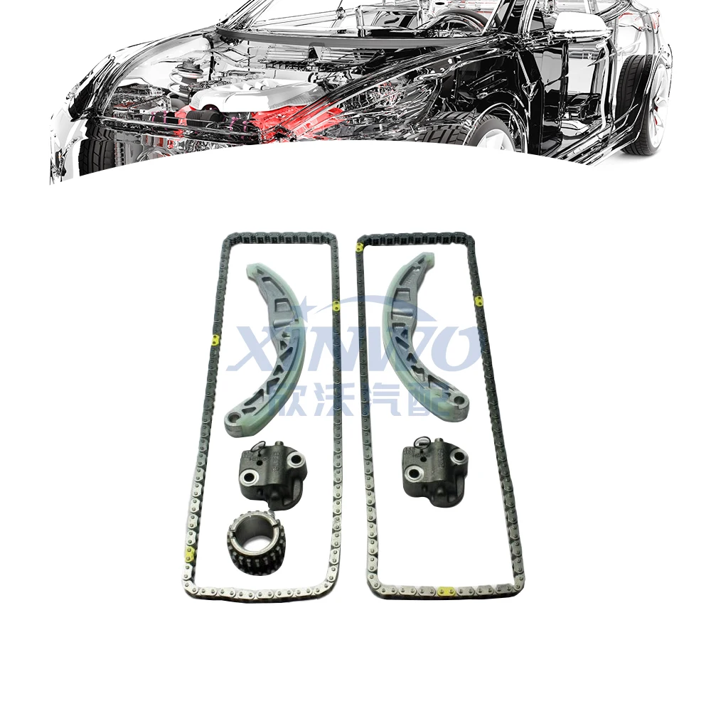 Xinwo Auto Engine Parts High Quality Timing Chain Kit Set OE C2S46348 1X4E6B289BF for   XJ(X300/X351) XF(X250)