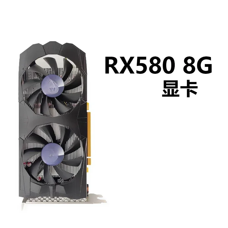 RX580 8G computer desktop independent design graphics card non-RX470 580 box