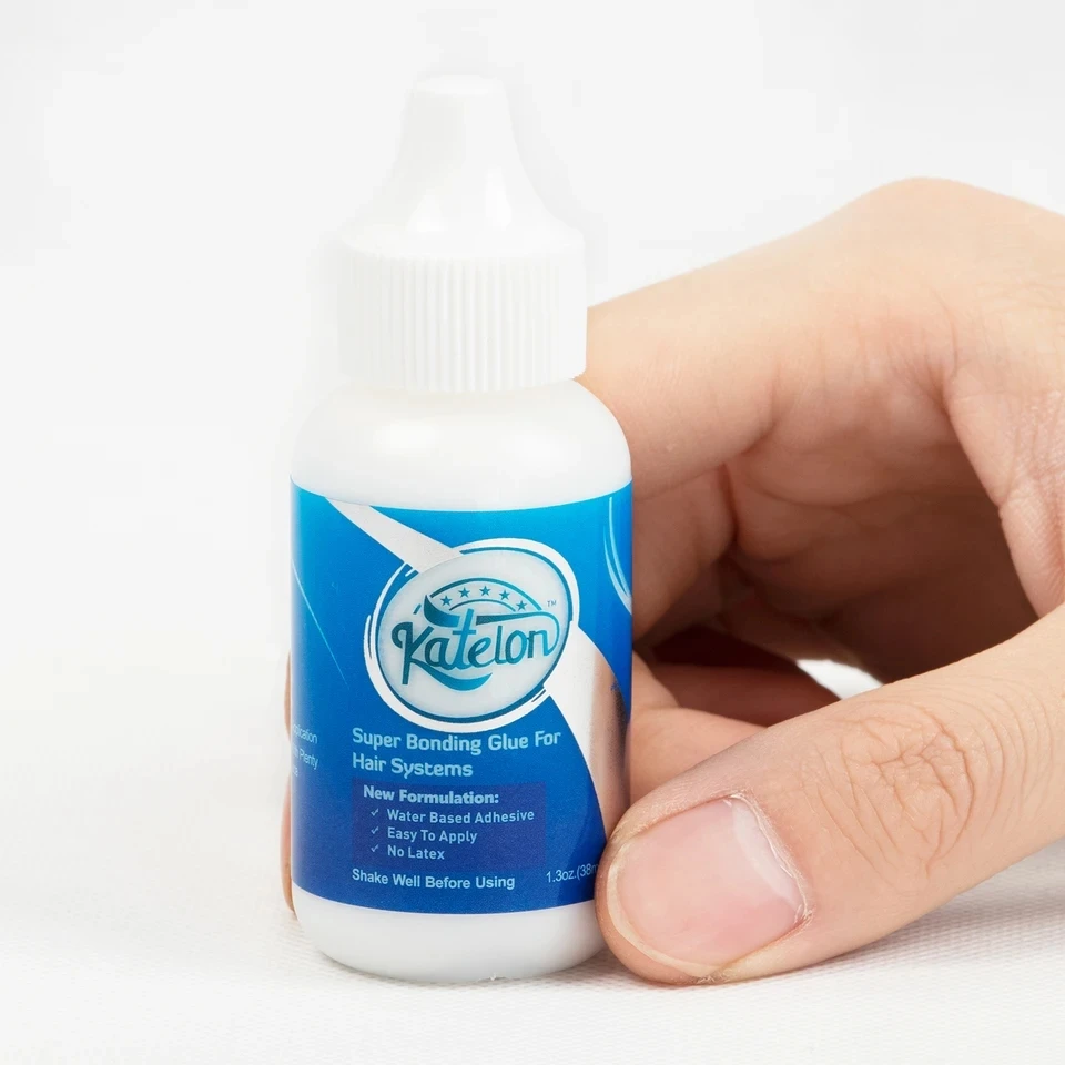 الترا عقد ووكر الشريط الشعر الغراء للشعر المستعار الدنتلة 101 مللي السندات الدانتيل الباروكة الغراء مقاوم للماء الرجال الشعر المستعار الغراء الشعر للشعر المستعار الدانتيل