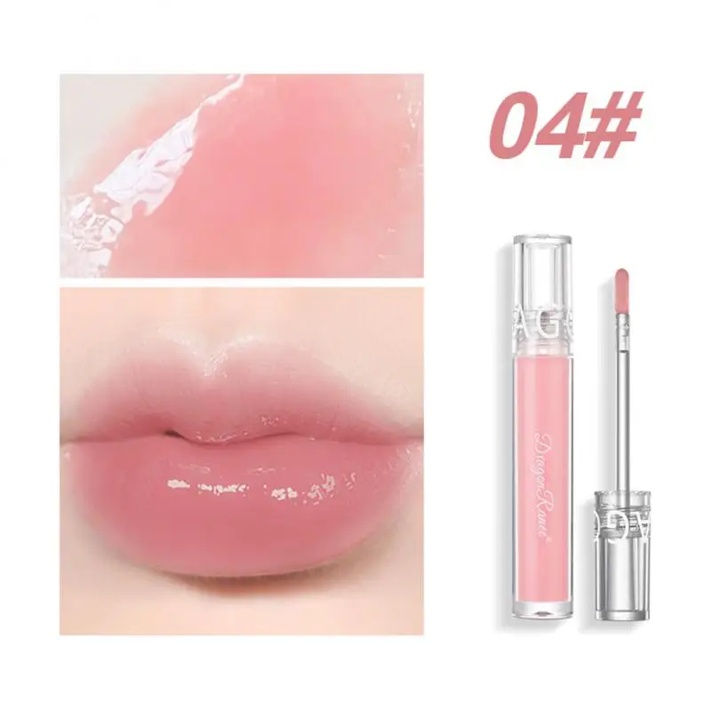 Makeup Lip Gloss Moisturize Transparent Liquid Lipstick Gloss Bomb Universal Lip Luminizer Glitter Plump High-shine LipGloss