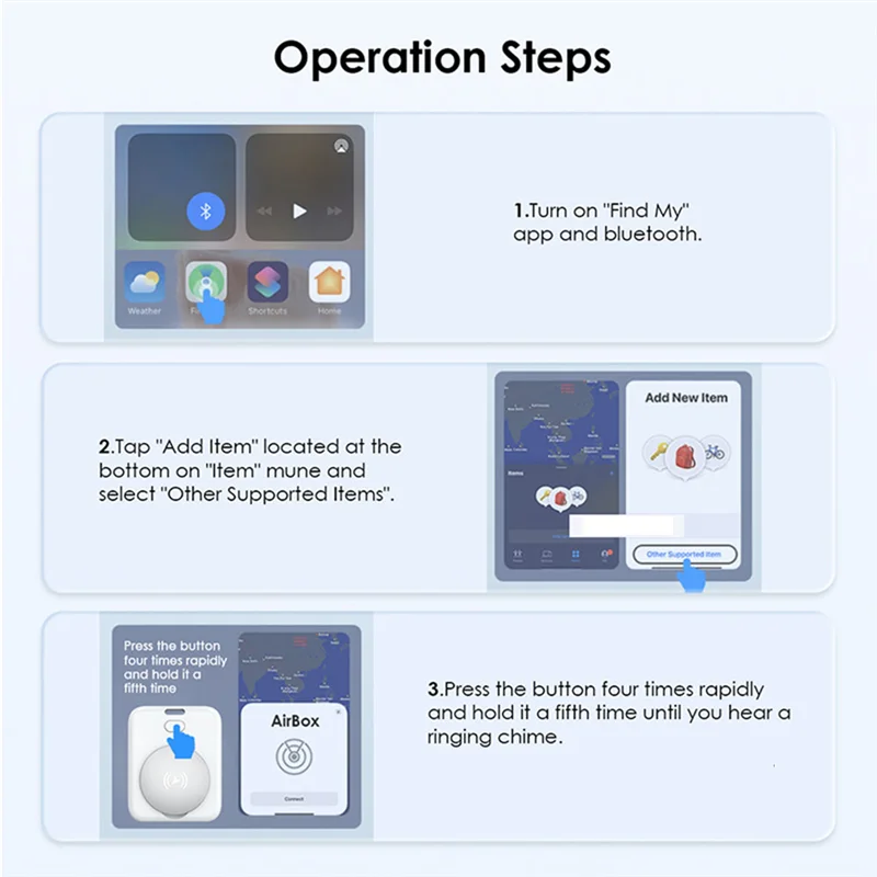 ABFN-1 PCS Find My Locator Мини GPS трекер позиционирование анти-потерянное устройство потеря автомобиля трекер белый